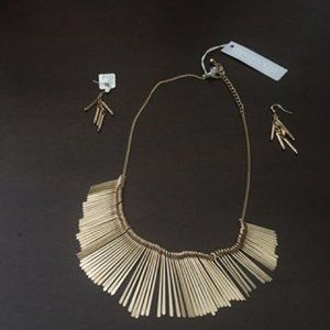 Necklace and Earrings Set; Brand: Handpicked; New with tags
